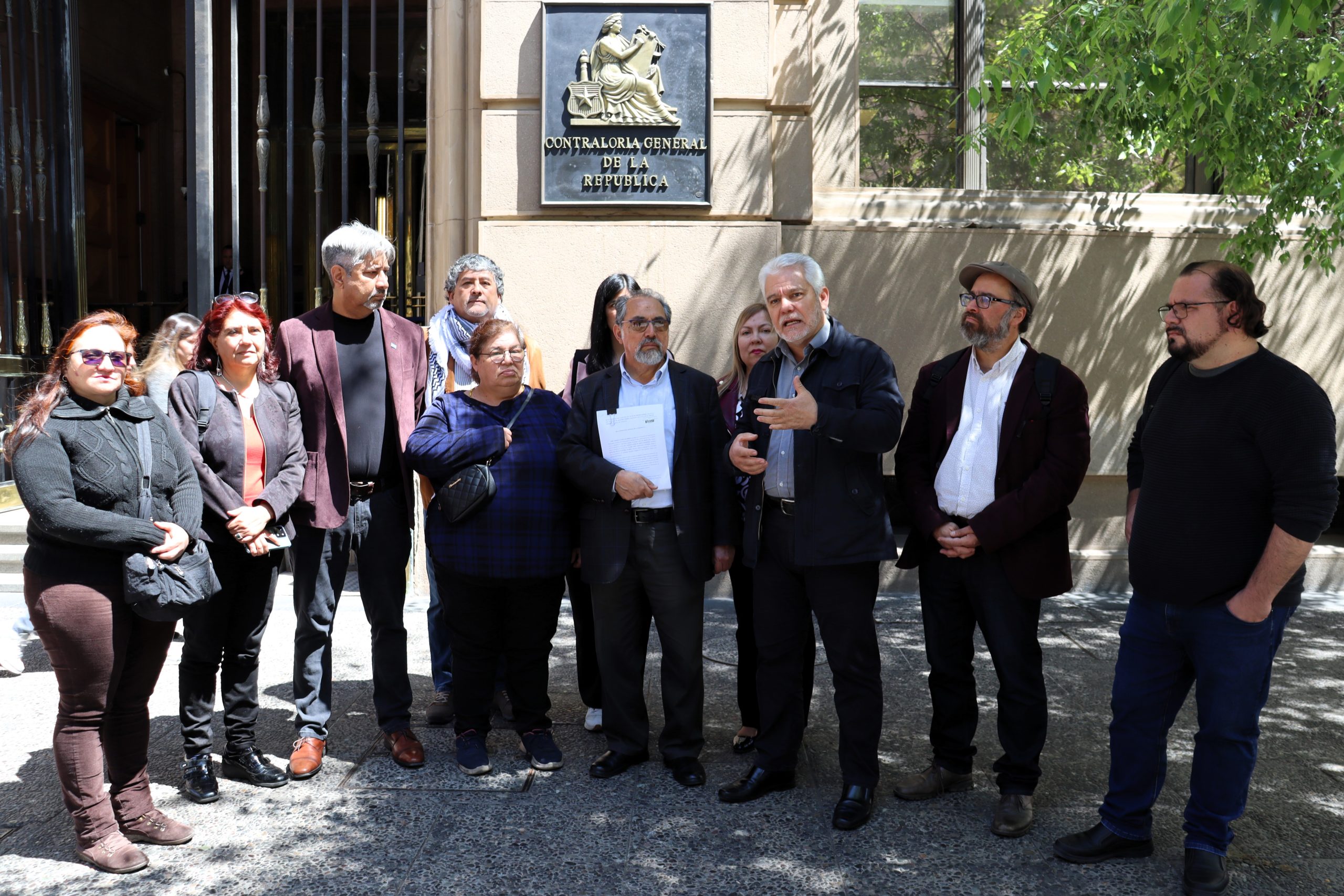 ADP USACH junto a ANEF denuncia ante Contraloría uso de Ley Karin por parte del rector para obstaculizar labor sindical