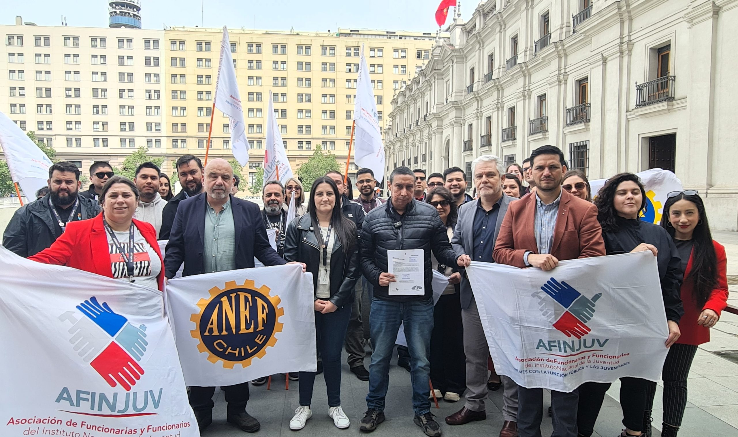 En todo el país ANEF y AFINJUV exigen al gobierno renuncias de autoridades del INJUV