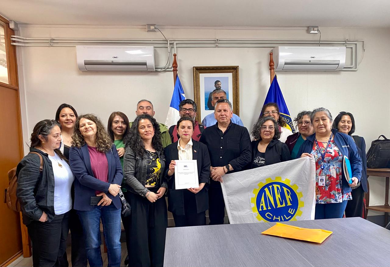 ANEF Los Lagos entrega petitorio del Sector Público a Delegada Presidencial de la región