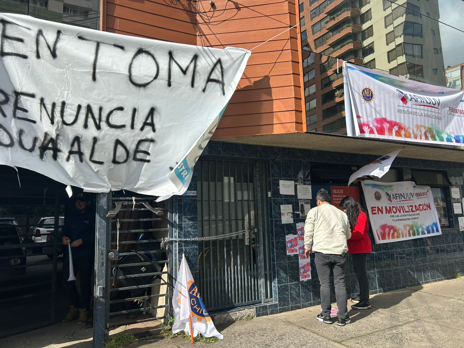 ANEF Araucanía continúa apoyando movilizaciones del INJUV