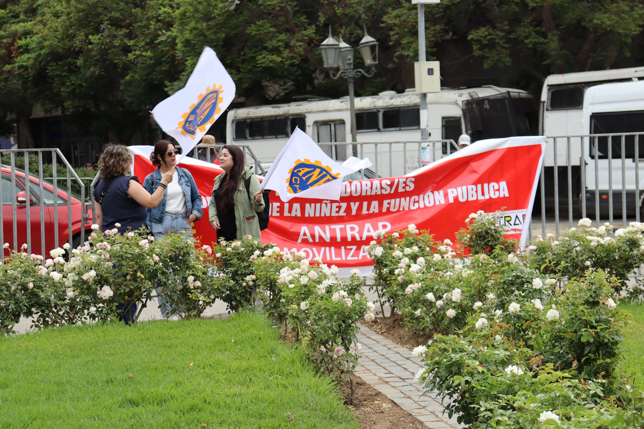 ANEF participa en banderazo MSP-CUT para presionar aprobación del Reajuste