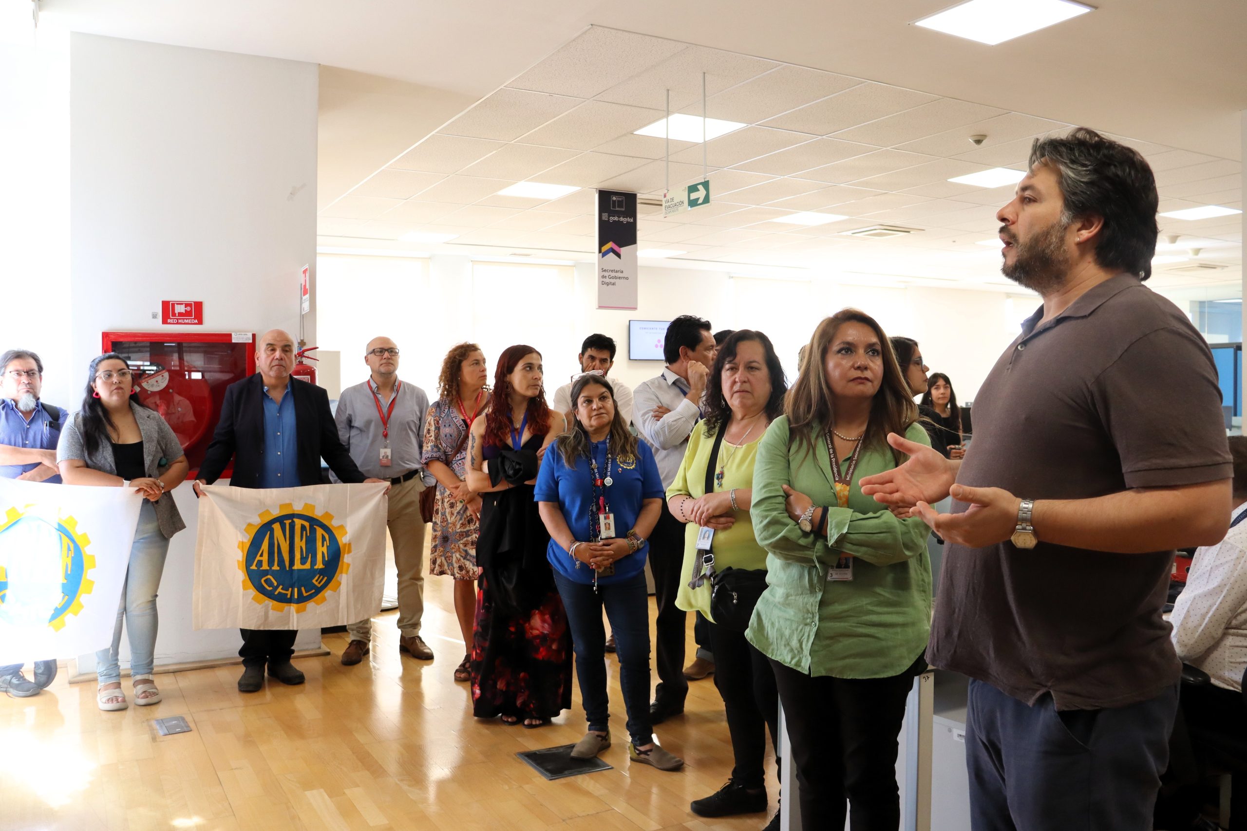 ANEF respalda manifestación por destitución de dirigente que denunció irregularidades en Gobierno Digital