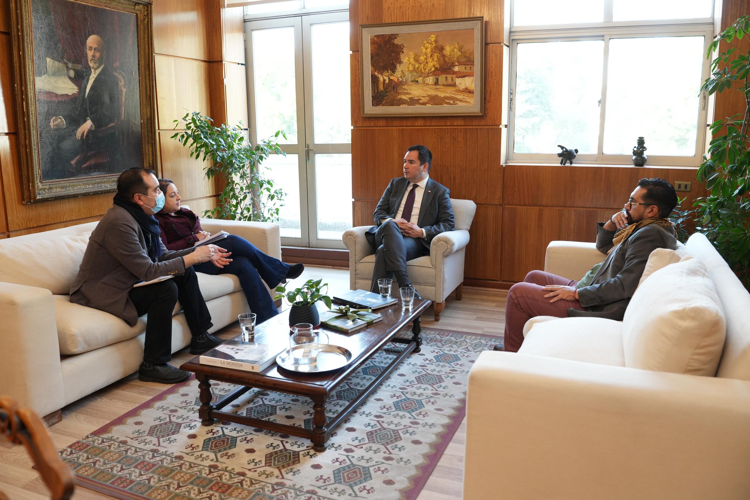 Consejo Regional sostiene reunión con el Delegado Presidencial de Ñuble