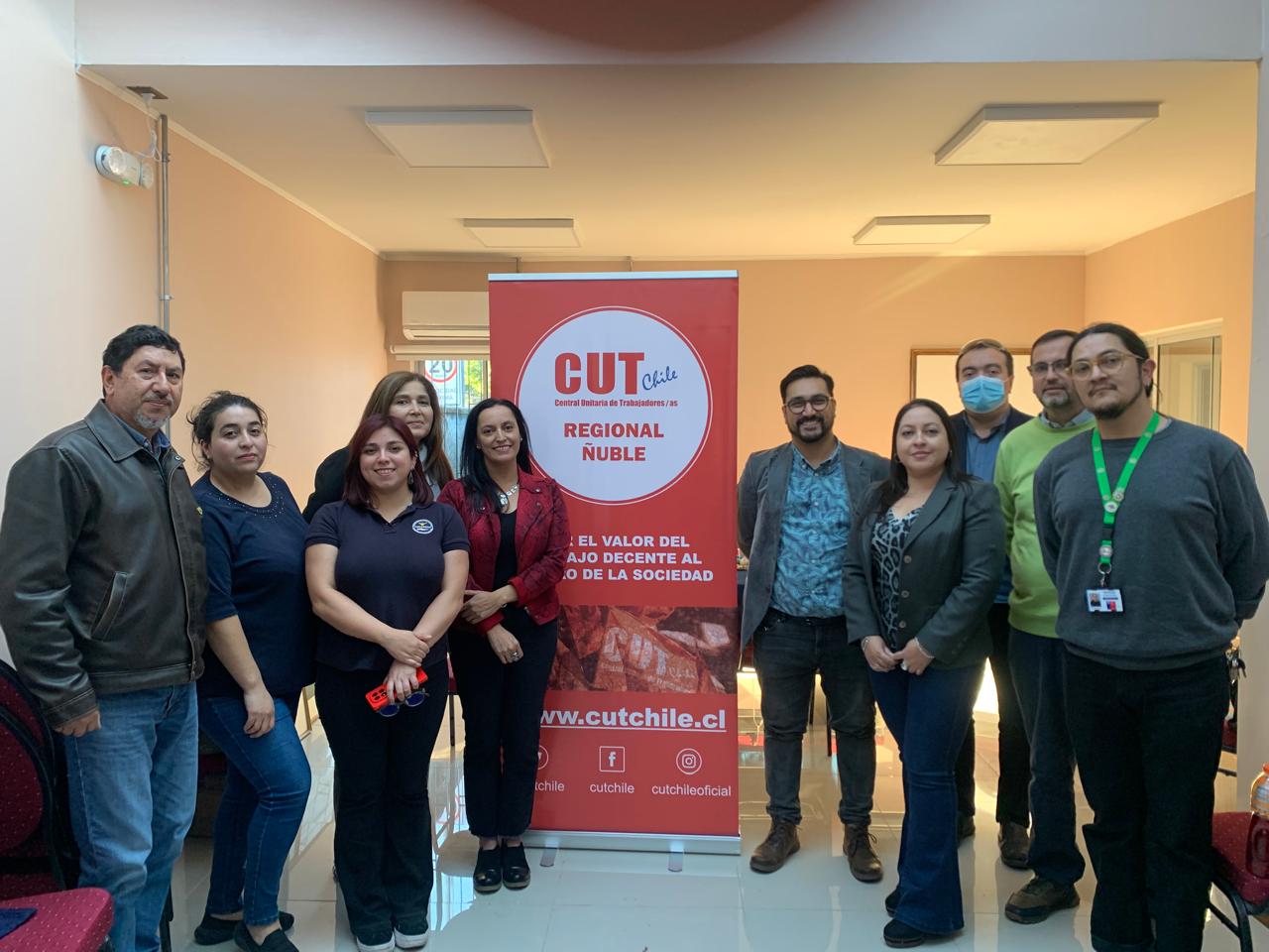 ANEF Ñuble participa de reunión de la Mesa del Sector Público