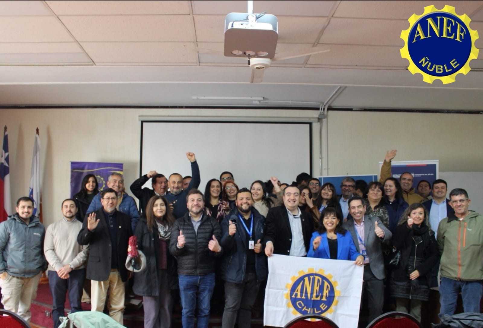 ANEF Ñuble celebra a lo grande Aniversario 83