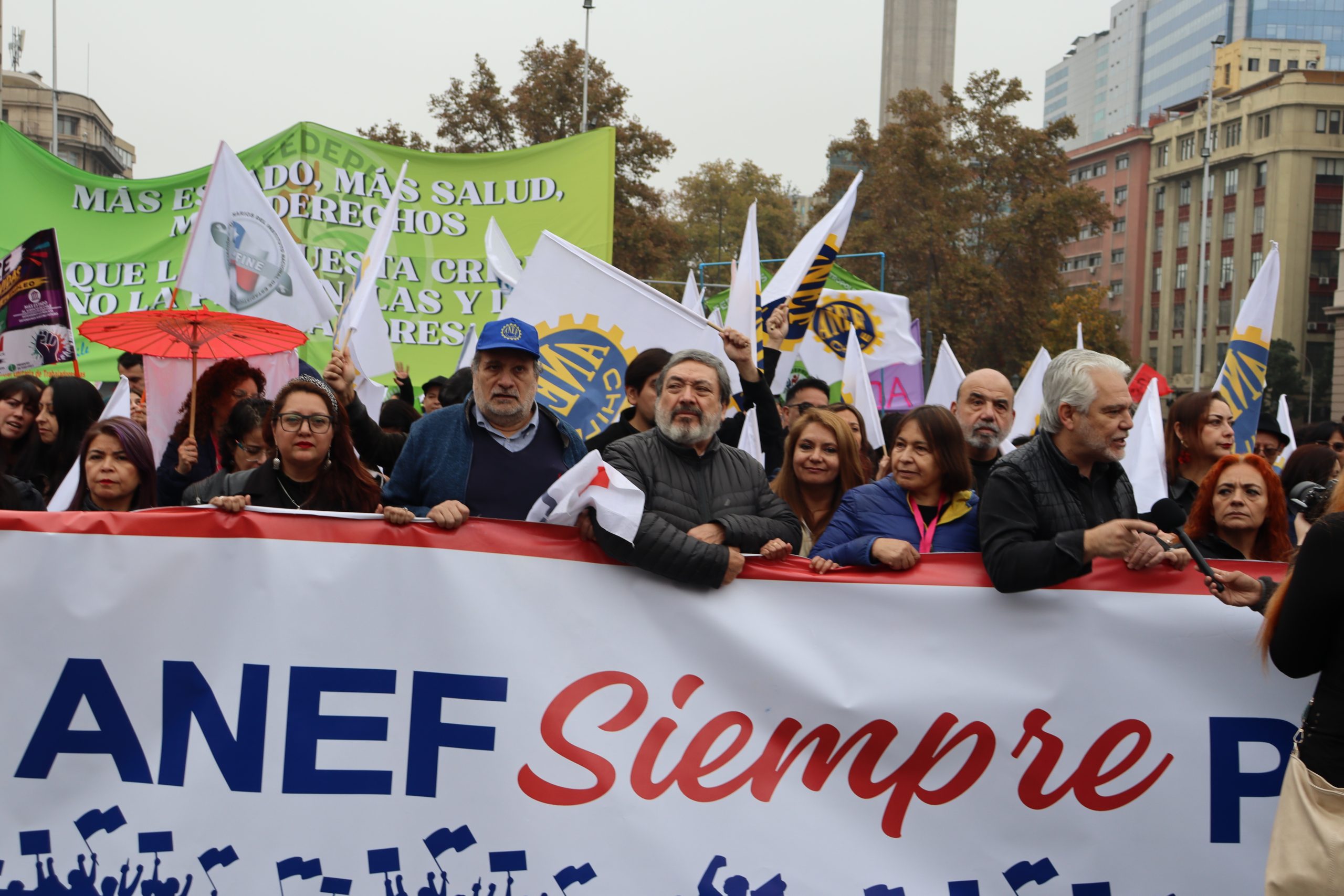 ANEF en Marcha por Día Internacional de las y los Trabajadores