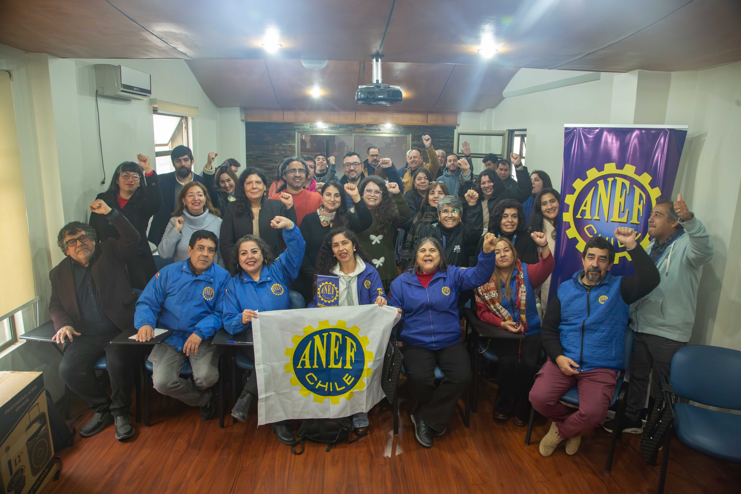 ANEF conmemora sus 83 años con jornada jurídico-gremial en Valparaíso y refuerza su compromiso con la defensa de los trabajadores públicos
