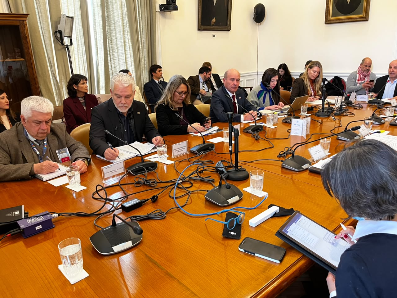 ANEF participa en Comisión de Salud del Senado por tema SIL